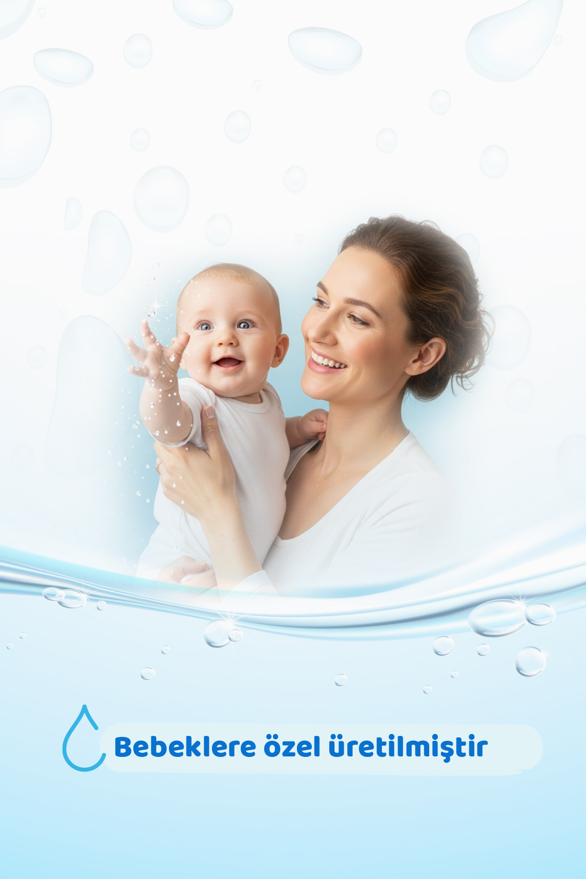 Giggles Pure Water Bebek Islak Havlusu %99 Saf Su Mendil  24 paket 1200 Adet