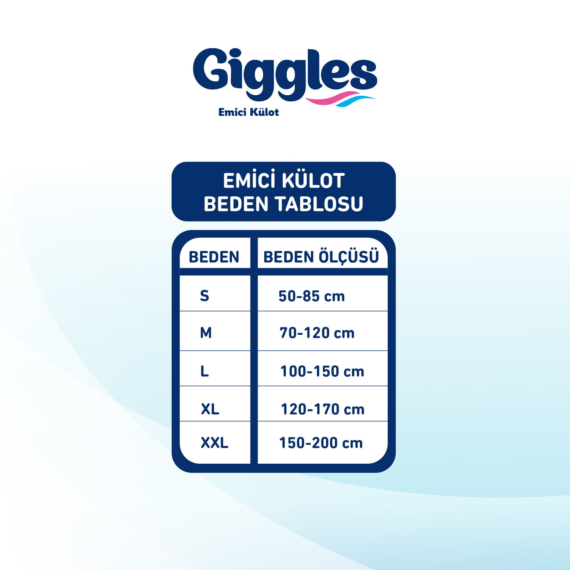 Giggles Yetişkin Emici Külot XX Large 30'lu 1 Paket 30 Adet