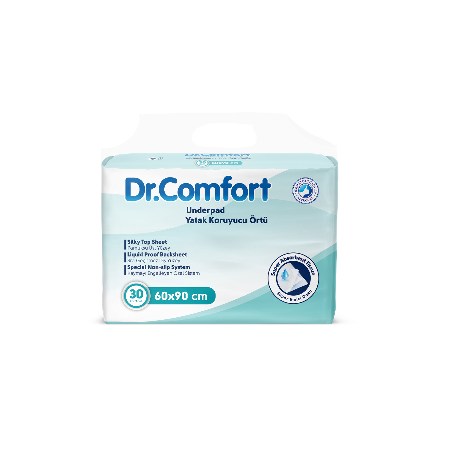 Dr Comfort 60x90 Yatak Koruyucu Örtü 30'lu 1 Paket 30 Adet